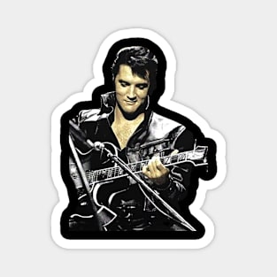 Vintage Elvis Presley Magnet