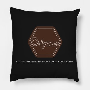 Odyssey Discotheque - Restaurant - Cafeteria Pillow