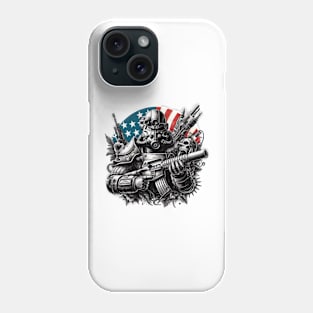 Fallout brotherhood of steel armor Phone Case