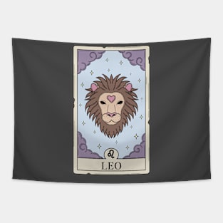 Leo card Tapestry