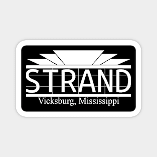 Strand Sign Negative Magnet