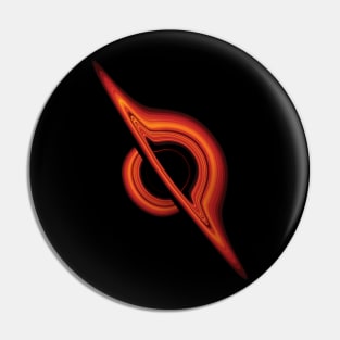 Black hole in deep space Pin