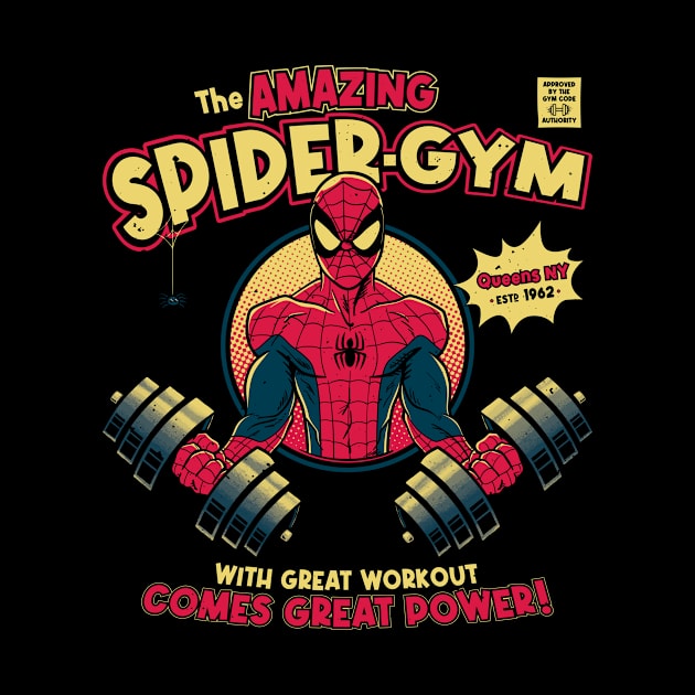 The Amazing Spider-Gym by teesgeex