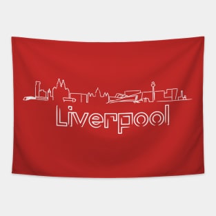 Liverpool and the famous Skyline Tapestry