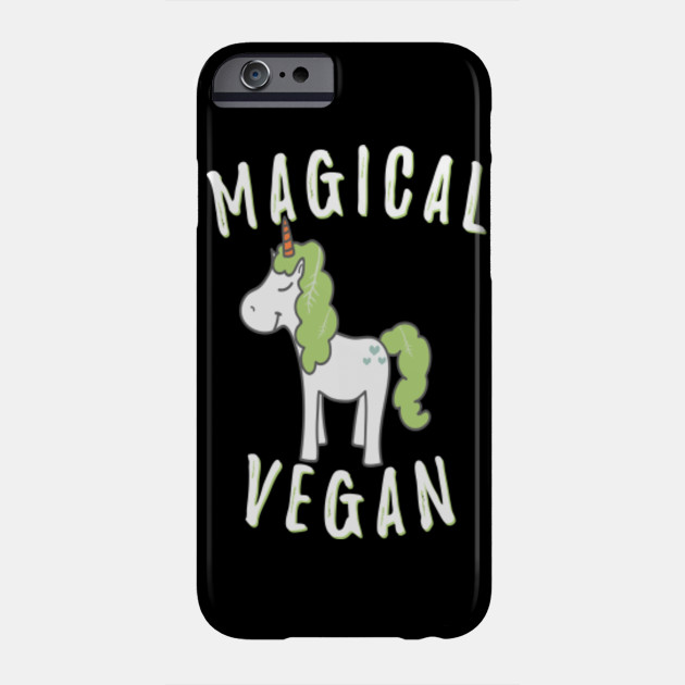 Magical Vegan Unicorn With Salad Hair Magical Vegan Unicorn
