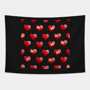 mended broken hearts Tapestry