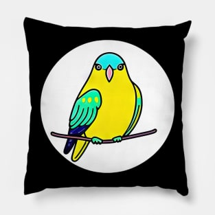 cute budgie parakeet | Pillow