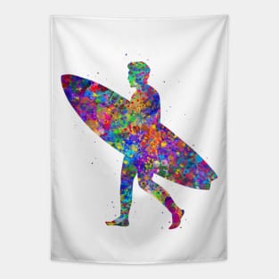 Surfer man Tapestry