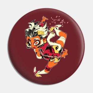 Monkey girl Pin