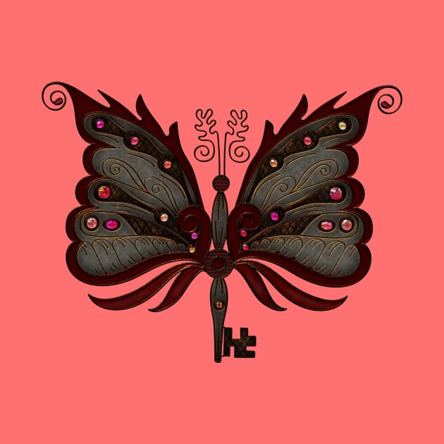 Elegant fantasy steampunk butterflies by Nicky2342
