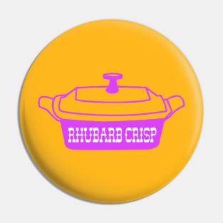 Rhubard Crisp Pin