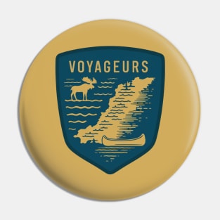Voyageurs National Park US Natural Treasure Pin