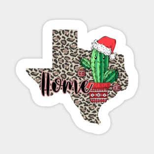 Texas Christmas Magnet