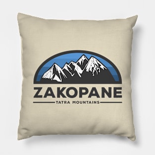 Zakopane Tatra Mountains Pillow