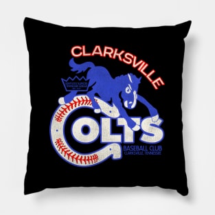 Clarksville Colts Baseball Team Pillow