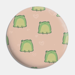 Cute Frog Print Pin