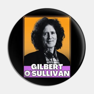 Gilbert o`sullivan (retro) Pin