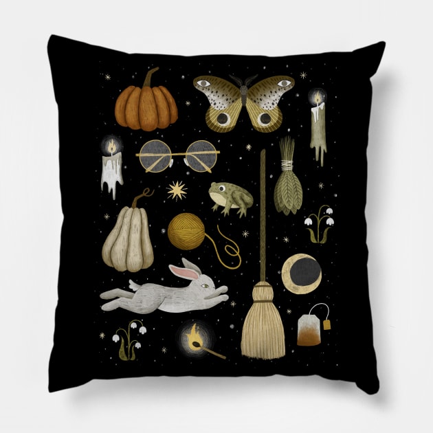 October Nights Pillow by annyamarttinen