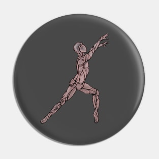 Karateka Kata Move Pin