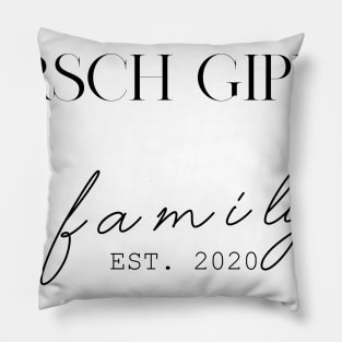 Kirsch Gipple Family EST. 2020, Surname, Kirsch Gipple Pillow