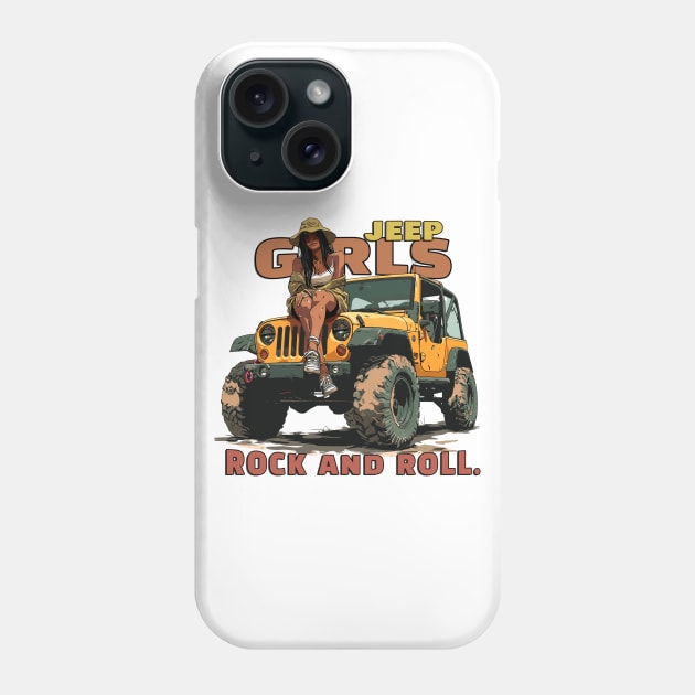 Jeep girls rock and roll! Phone Case by mksjr