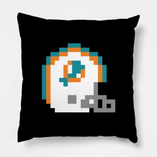 8 Bit Miami Dolphins Helmet Pillow