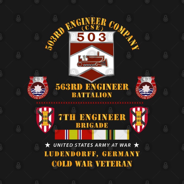 503rd Eng Company,  563rd Engineer Bn, 7th Eng Bde, Ludendorff, Germany w COLD SVC X 300 by twix123844