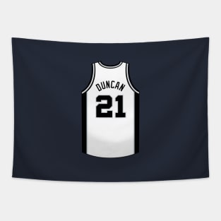 Tim Duncan San Antonio Jersey Qiangy Tapestry