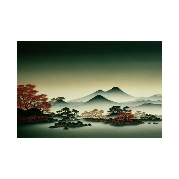 Japan landscape by Imagier