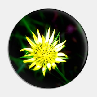 Glowing flower Pin