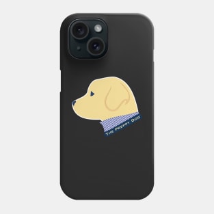 Preppy Golden Retriever Silhouette Phone Case