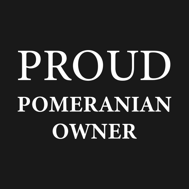 Proud Pomeranian Owner by JamesBennettBeta