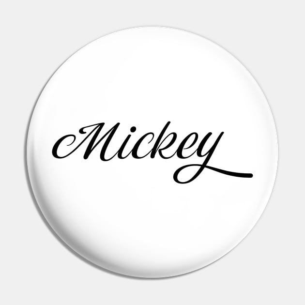 Name Mickey Pin by gulden