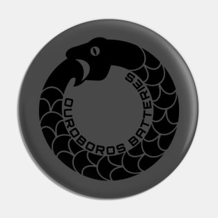 Ouroboros Batteries Logo Pin
