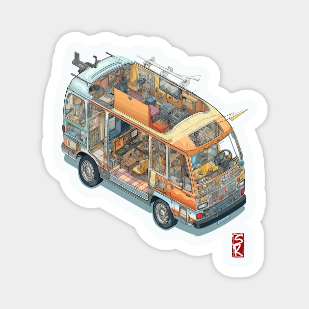 Isometric van Magnet by siriusreno