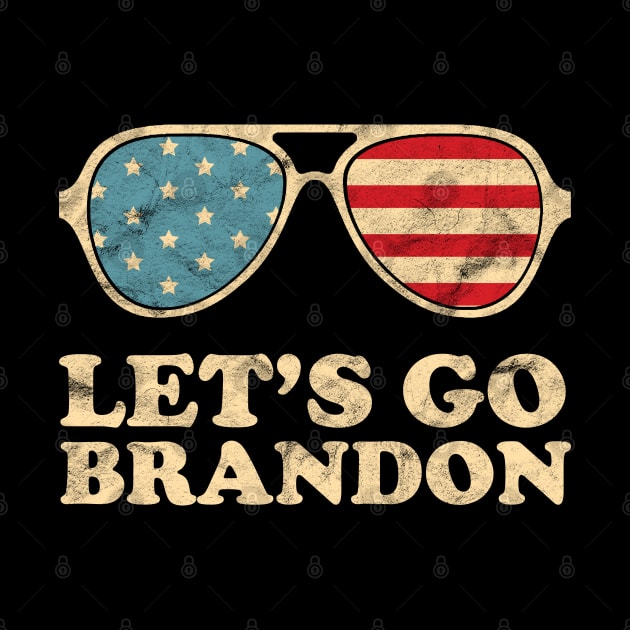 Let's Go Brandon American Flag Impeach Biden by  Funny .designs123