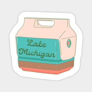 Lake Michigan Cooler Magnet