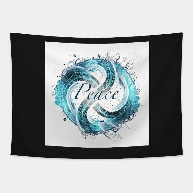 Find Your Peace Tapestry by Jades-Corner