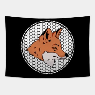 Fox Logo Tapestry