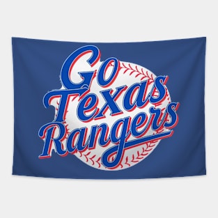 GO TEXAS RANGERS Tapestry