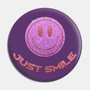 Smiley Face Pin