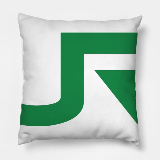 Japan Railway - JR Fan Shirt Pillow by Japan2PlanetEarth