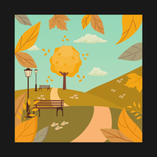 Autumn landscape T-Shirt