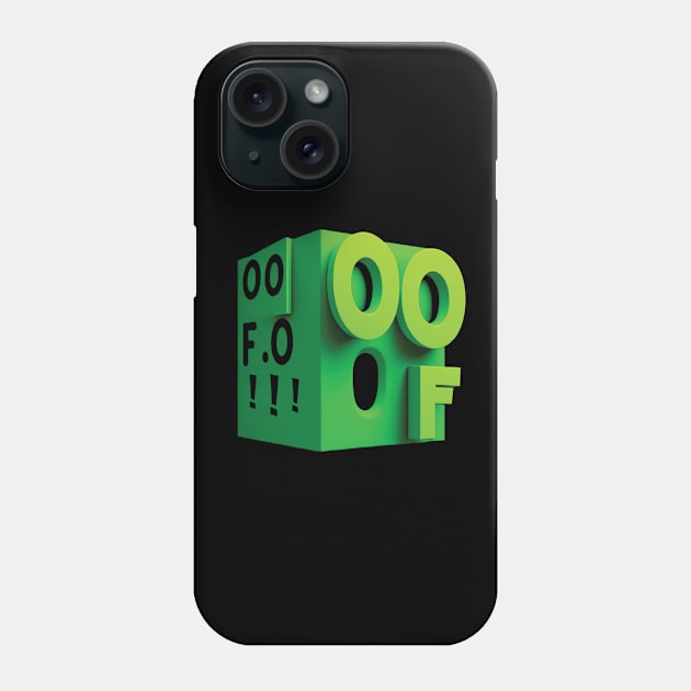 OOF Roblox Oof Meme Gaming Noob For Kids Phone Case by c o m e t™