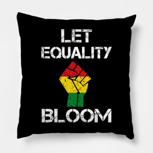 Let Equality Bloom Pillow