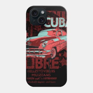 Cuba libre vintage Phone Case