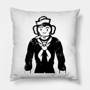 Sailor Monkey - Fade Pillow