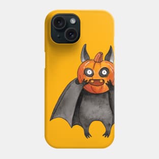 Pumpkin bat Phone Case