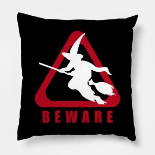 Beware of the Witch Pillow