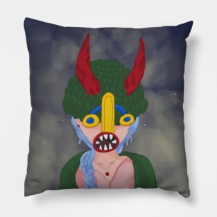 Lady Monster Pillow